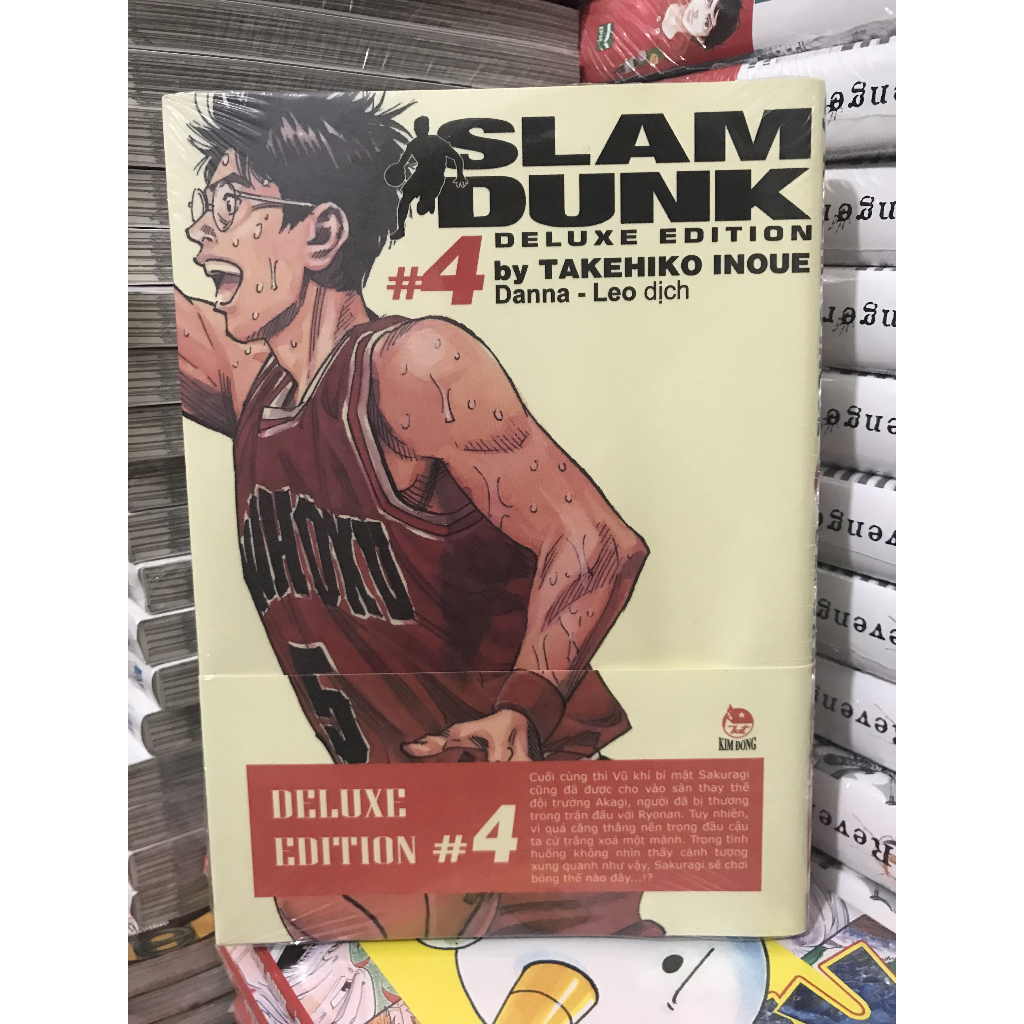 Slam dunk Tập 4 Ban in đầu 1 bìa full seal Shopee Việt Nam