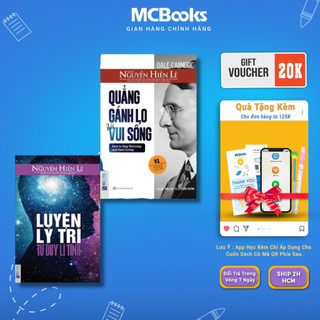 Sách - Combo Quẳng gánh lo và vui sống + Luyện Lí Trí Mcbooks