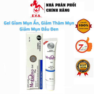 Gel giảm mụn ẩn, giảm thâm Megaduo Gel 15g, Megaduo Chính Hãng Cho Da Mụn, Thâm Mụn