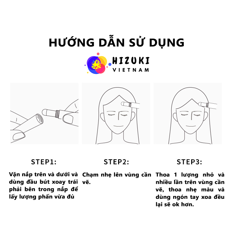Phấn che hói, thưa tóc, phấn che khuyết điểm cho chân tóc
