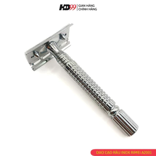 Dao Cạo Râu Inox Lưỡi Lam Không Gỉ RIMEI A2001, Dụng Cụ Cạo Râu Cổ Điển