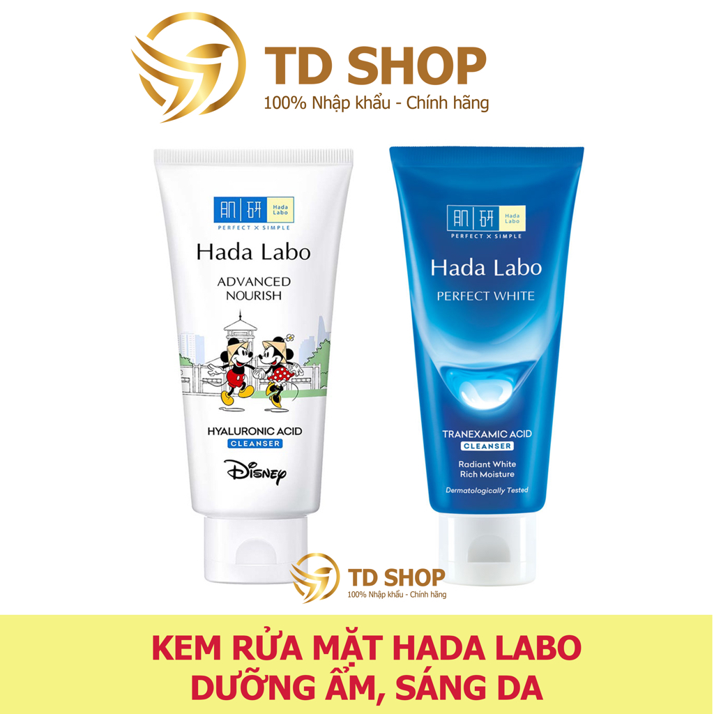 Kem Rửa Mặt Dưỡng Trắng I Dưỡng ẩm Hada Labo 80g Shopee Việt Nam