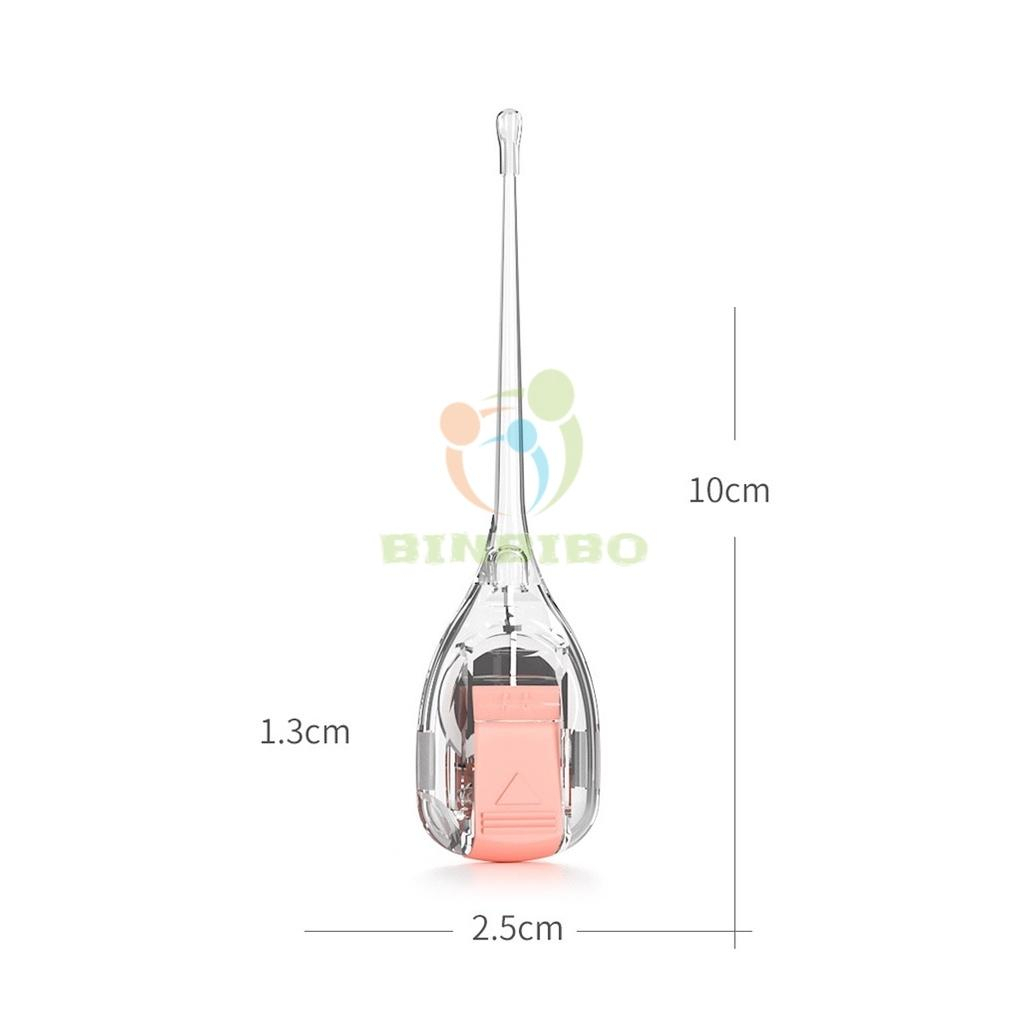Dụng cụ lấy ráy tai có đèn cao cấp, có nắp bảo vệ cho bé - Binbibo