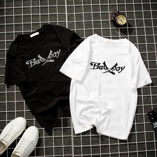 Áo thun BadBoy form rộng chất vải cotton65 dành cho nam nữ nhiều size siêu chất in phản quang