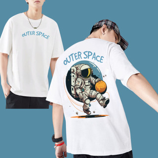 Áo Thun OUTER SPACE 2023 basic TEE Nam Nữ Unisex Form Rộng Tay Lỡ, AT132 trending xu hướng, AnBinhShop