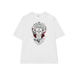 [JUJUTSU KAISEN] Áo thun Chú thuật hồi chiến form rộng tay lỡ unisex nam nữ chất vải cotton65 in hình sắc nét