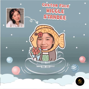 Standee lắc lư lật đật in theo yêu cầu Chibi Cute Động Vật Trái Cây Quà Tặng Cho Cặp Đôi - Trí Decor