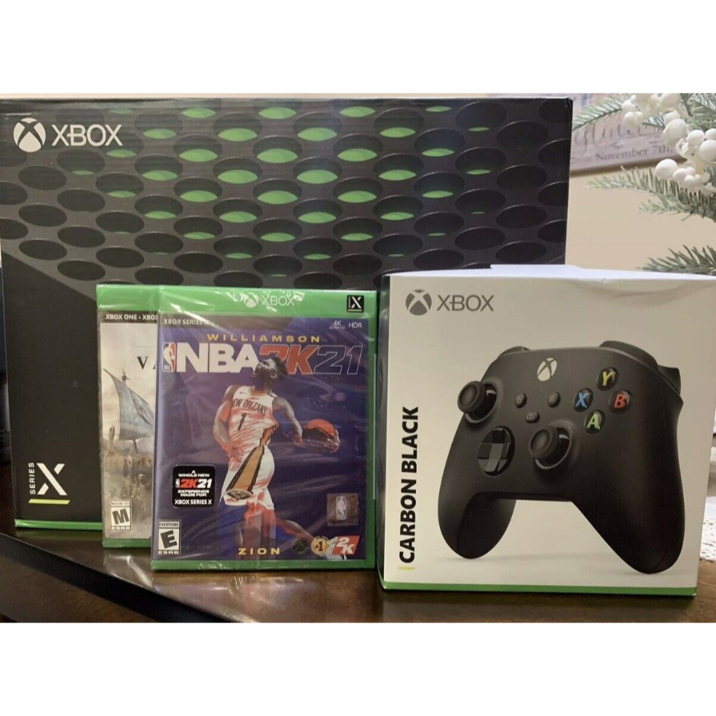 Microsoft Xbox Series X 1TB Video Game Console BUNDLE- Black | Shopee ...