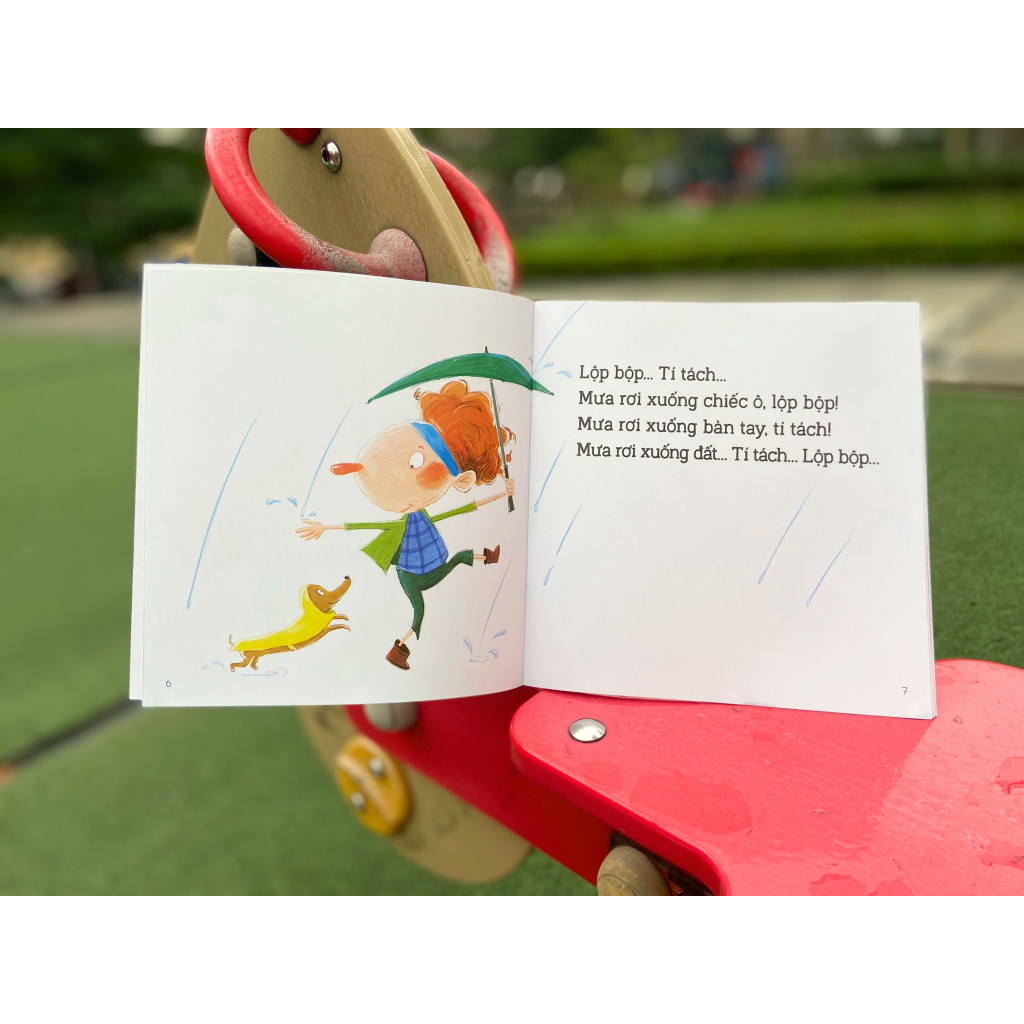 Ảnh Sách - Bé học nói - Cho trẻ từ 0 - 6 tuổi, giúp trẻ tập nói, học từ ngữ - Bộ 10 chủ đề - Đinh Tị Books 4