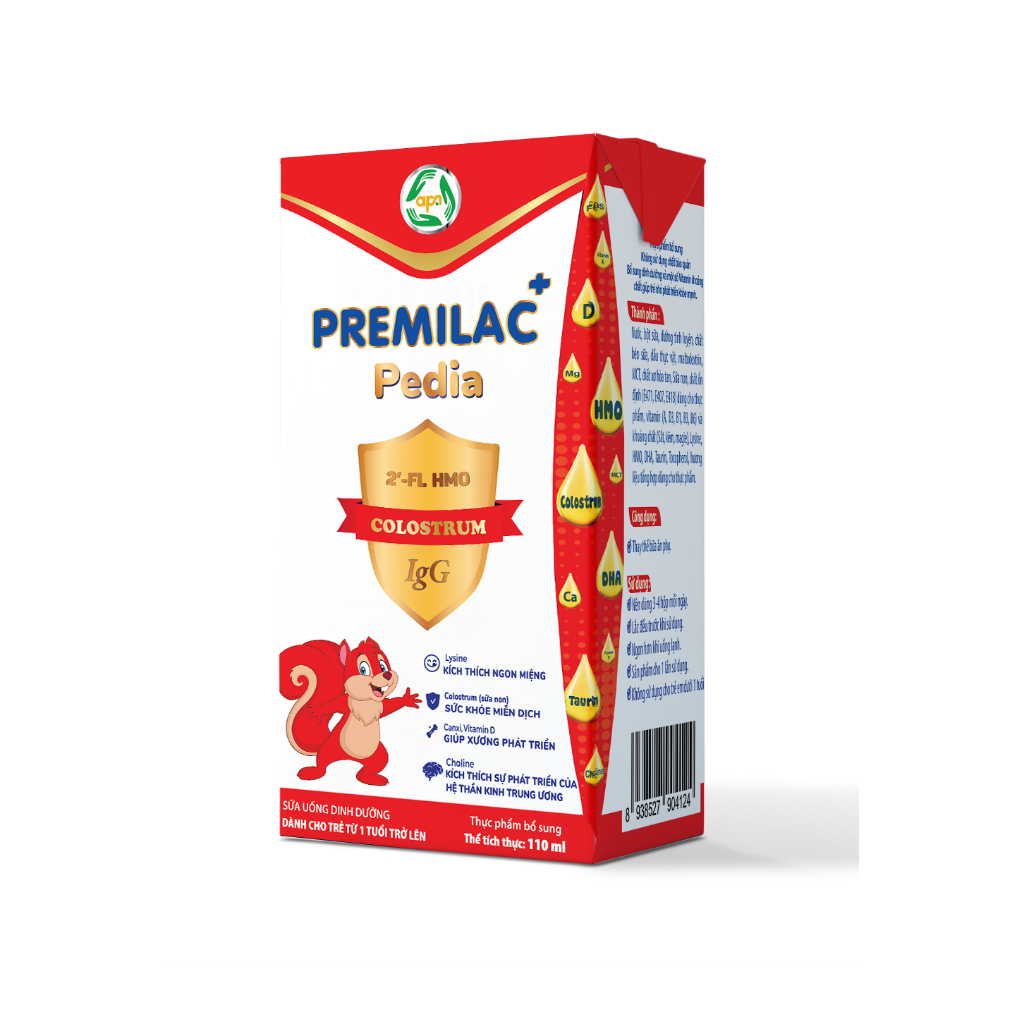 Sữa Bột sữa non Pha sẵn Premilac Colostrum Pedia Suy Dinh Dưỡng 110ml/180ml (Thùng)