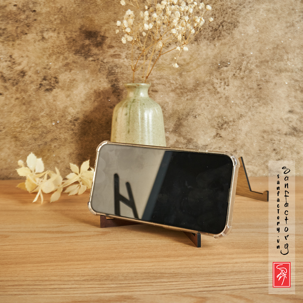 Chân đế giá đỡ điện thoại, tranh ảnh, biển bảng decor trang trí để bàn SAN-CD04 lắp ráp thông minh
