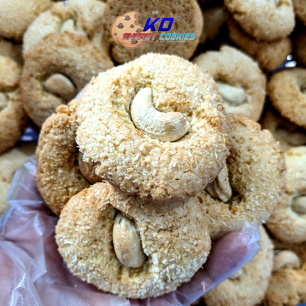 ( Quà tặng) 1 Bánh quy yến mạch socola và bánh quy dừa hạt điều thương hiệu KD Healthy Food 20g/ cái