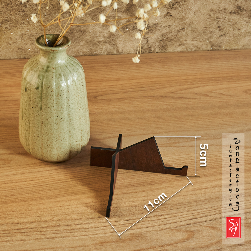 Chân đế giá đỡ điện thoại, tranh ảnh, biển bảng decor trang trí để bàn SAN-CD04 lắp ráp thông minh