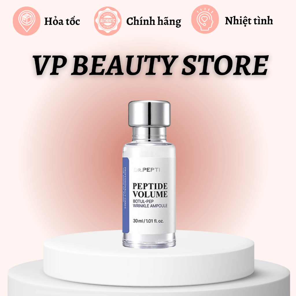 Tinh Chất Làm Mờ Nếp Nhăn Dr.Pepti Peptide Volume Botul-Pep Wrinkle ...