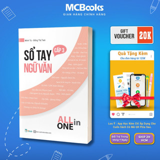 Sách - Sổ tay ngữ văn cấp 3 - All in one Mcbooks