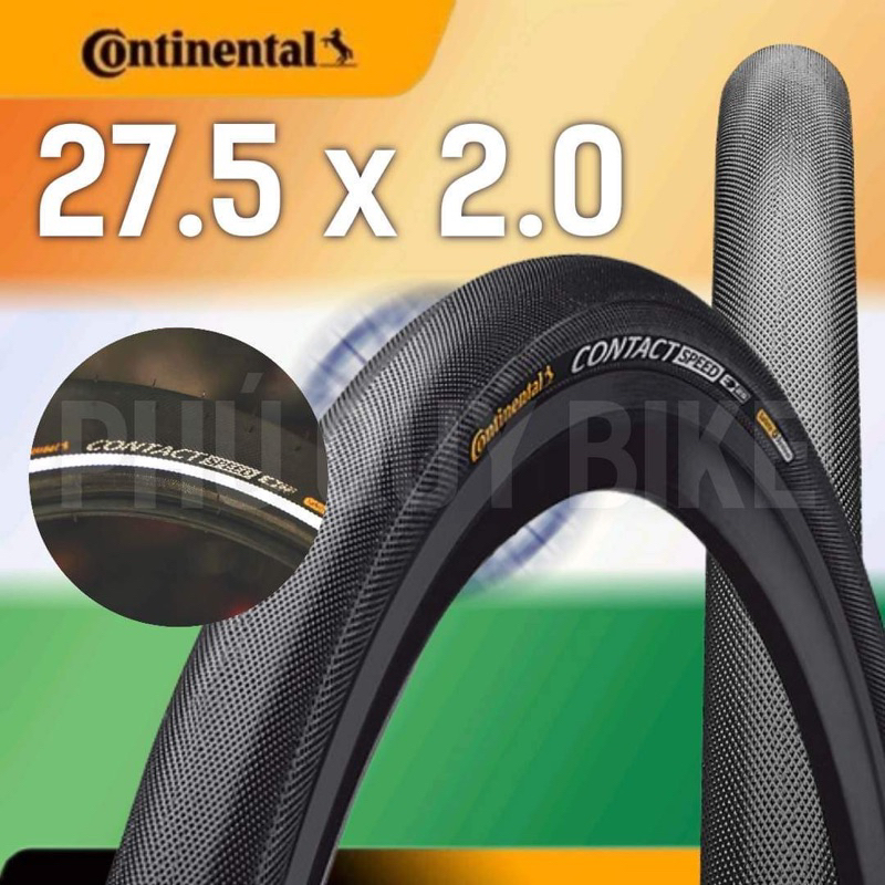 Vỏ 27.5x2.0 Continental Contact SPEED Viền Phản Quang | Shopee Việt Nam