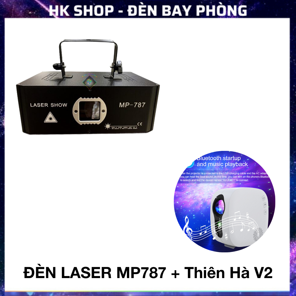 Đèn Laser MP 787 Dùng Cho Sân Khấu Bay  Đèn Con Vịt , Bar , Pub , Bay Phòng Chính Hãng