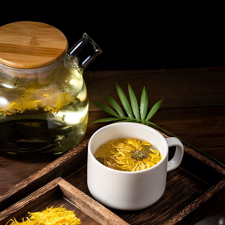Ảnh Trà Hoa Cúc Vàng DalatFarm - Hộp 50 g 2