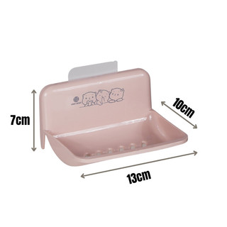 Khay đựng xà phòng dán tường Việt Nhật 5609 tặng kèm miếng dán siêu chắc chắn { H }