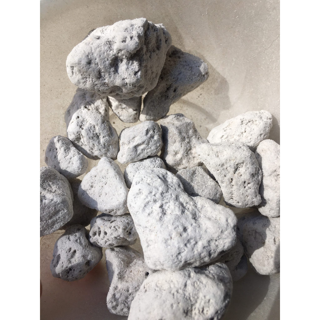Đá lông vũ Thổ nhĩ kỳ size 2-4 vật liệu lọc thiết yếu cho hồ cá cảnh,cá KOI bịch 10kg