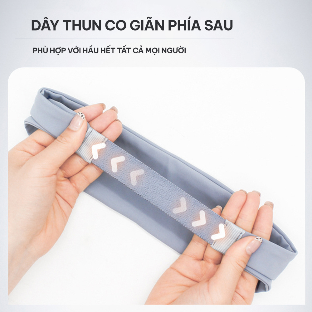 Băng đô thể thao nam nữ GoodFit GF804SB ngăn mô hôi, siêu co giãn
