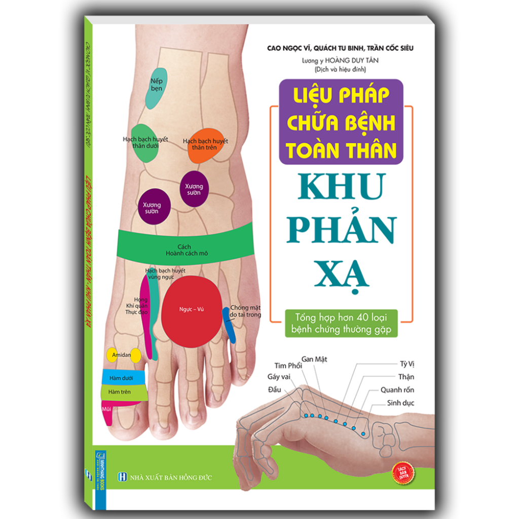 Ảnh Sách - Liệu pháp chữa bệnh toàn thân - Khu phản xạ 2