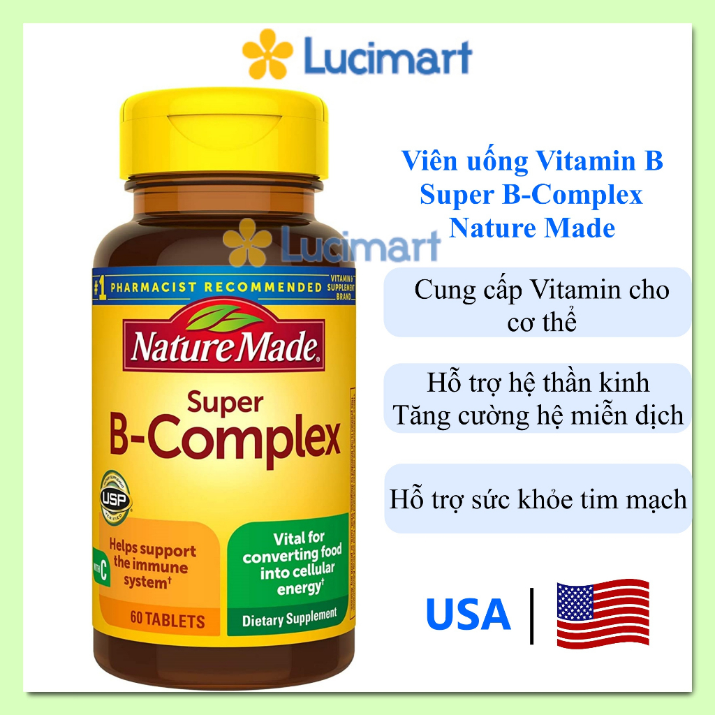 Sản phẩm Nature Made B Vitamin Complex có thể giúp phòng ngừa quá trình lão hóa và già sớm không?
