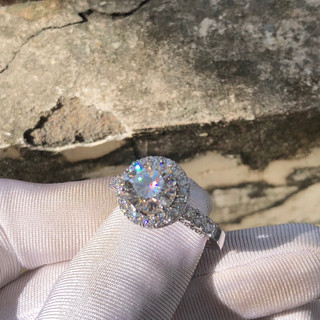 Moissanite Ring by Bapxoistore-Moissanite