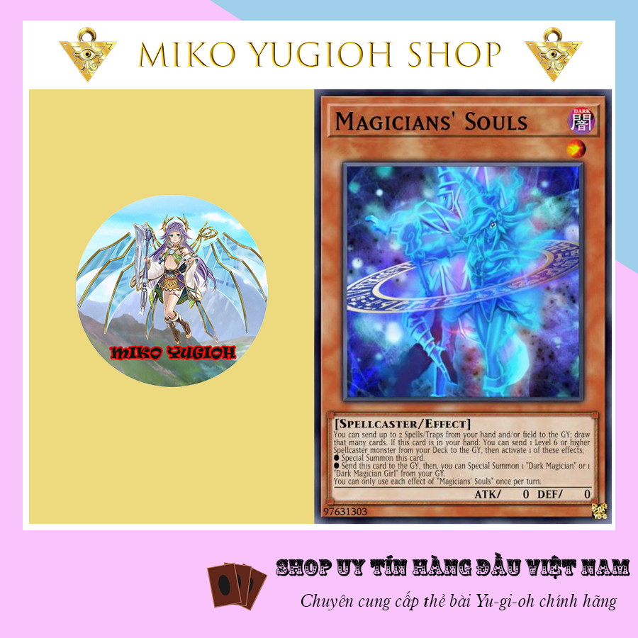 Miko Yugioh Thẻ Bài Yugioh Chính Hãng Tiếng Nhật Magicians Souls Hc01 Shopee Việt Nam 2644