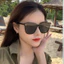 Kính mắt râm mát nữ nam phong cách Hàn Quốc mắt kính không độ chống tia UV siêu ngầu đi chơi đi biển đẹp ABICA 212