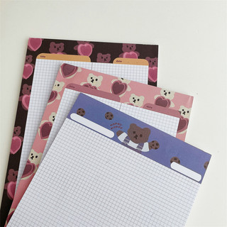 GIẤY NOTE Ô GẤU NÂU