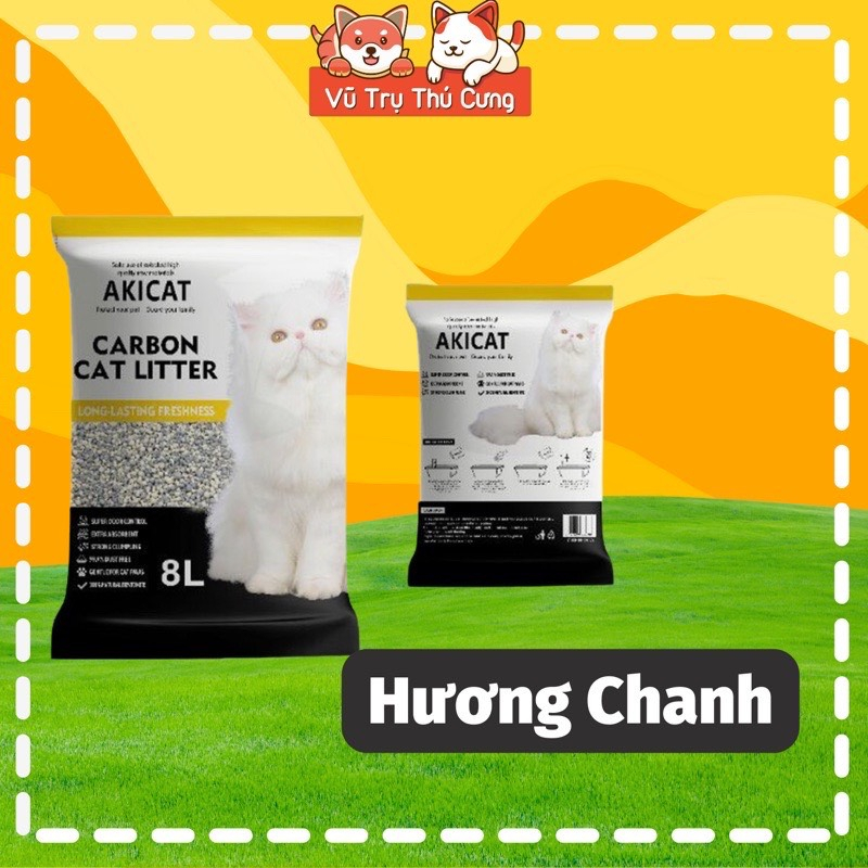 (16L) Cát vệ sinh cho Mèo vón cục, khử mùi hiệu quả Akicat