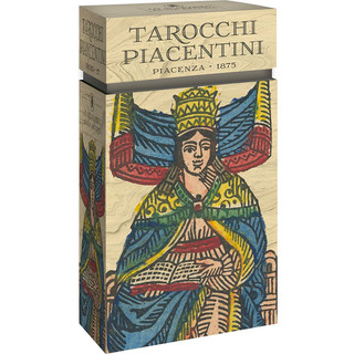 Bộ Bài Tarocchi Piacentini (Limited Edition) (Mystic House Tarot Shop) - Bài Gốc Authentic Chính Hãng 100%