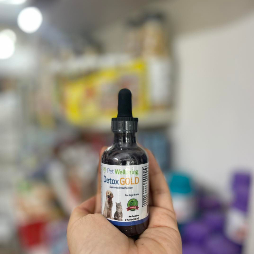 Hỗ trợ thanh lọc cơ thể thú cưng Pet Wellbeing Detox Gold Shopee Việt Nam