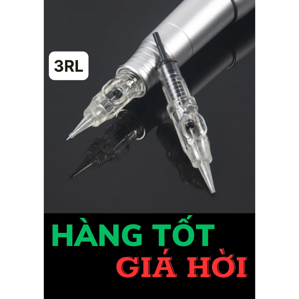 Kim phun xăm máy Pen, máy Charm, máy Thần Thánh, Kim phun xăm lò xo (hộp 10 chiếc)