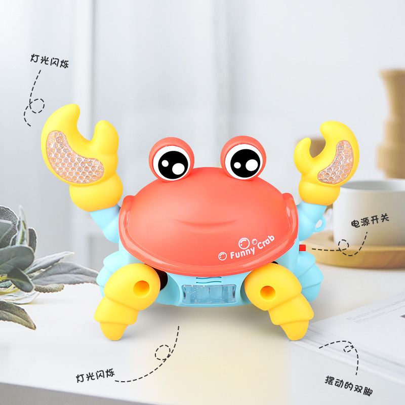 Con Cua Đồ Chơi Cua Chạy Pin Cua Chạy Bằng Pin Con Vật  Phát Nhạc - Đồ Chơi Cho Bé PUKAPI