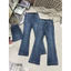 Quần jeans ống loe cạp to, ống loe nhẹ dễ mặc , đi học , đi chơi đều xinh