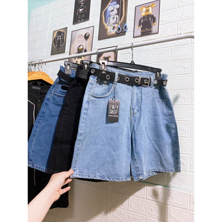 Short Jean ống rộng Unisex(3 màu)
