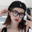 Gọng kính cận nữ nam mắt kính không độ râm mát chống tia UV và ánh sáng xanh phong cách Hàn Quốc hit hot HANASO 017