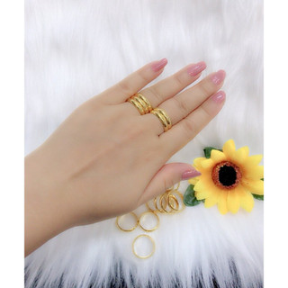 Nhẫn nam nữ sáng đẹp bền màu
