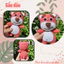 Gấu dâu len - Handmade len - Amigurumi - Crochet