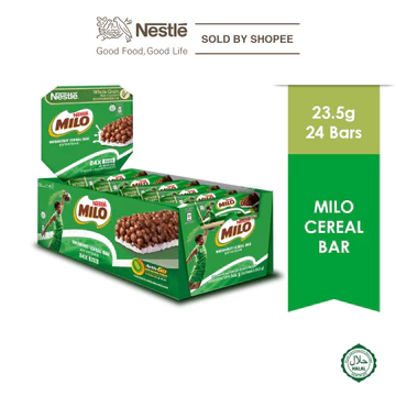 Combo 24 thanh milo ngũ cốc 23.5g, thanh dinh dưỡng ngũ cốc ăn sáng (Date Mới nhất)