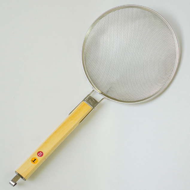 Vợt Lưới Inox Cán Gỗ Vớt Xương, Đồ Chiên, Rau Củ | Shopee Việt Nam
