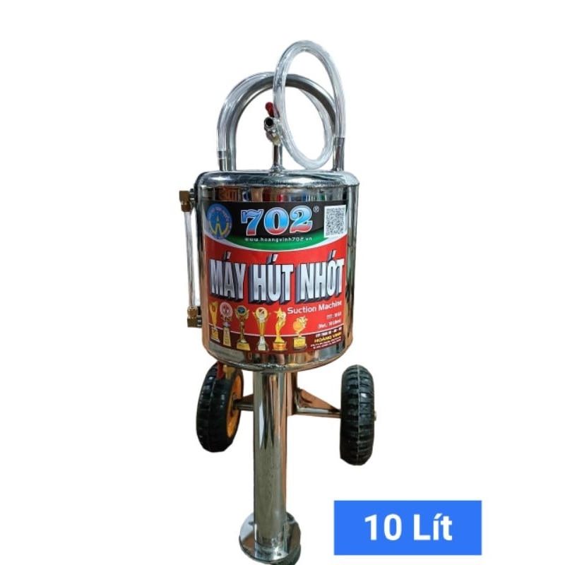 Máy hút nhớt Inox 8 lít | Shopee Việt Nam