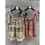 Áo hai dây dáng babydoll chất thô mềm