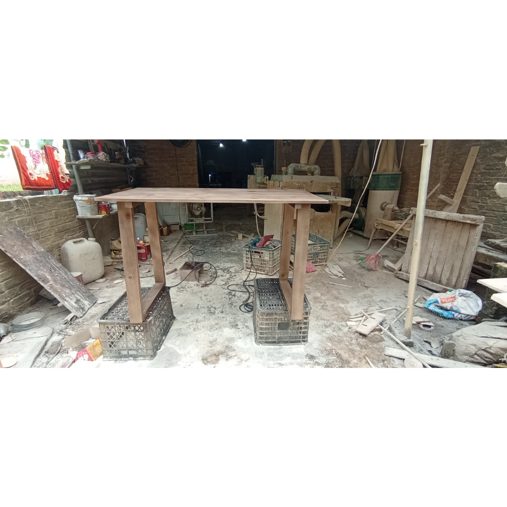 Bàn Ghế Làm Việc Nội Thất Nhà Xanh 82 - Bộ Bàn Ghế Với Màu Sắc Tự Nhiên, Nhỏ Gọn, Dễ Di Chuyển Và Bền Với Thời Gian
