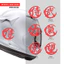 Chữ Thư Pháp Nhật decal chống nước nhiều màu sắc chọn lựa