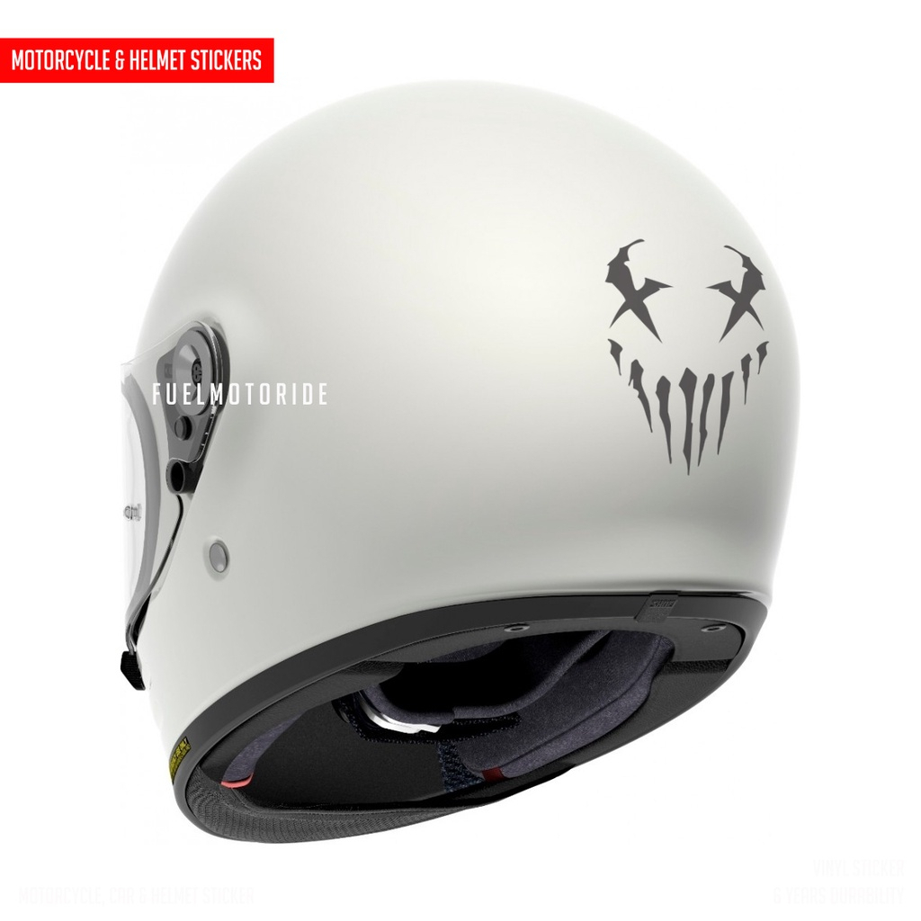 [Tem lột tách nền] Ghost Claw. Decal hình dán xe máy, nón bảo hiểm và mọi nơi bạn thích. Sticker chống nước