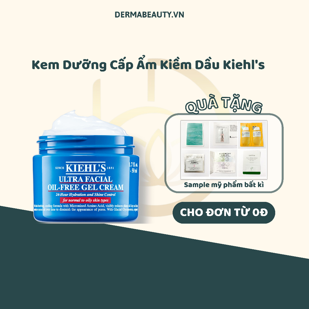 [bill Us] Kem Dưỡng Cấp Ẩm Kiềm Dầu Kiehls Ultra Facial Oil Free Gel