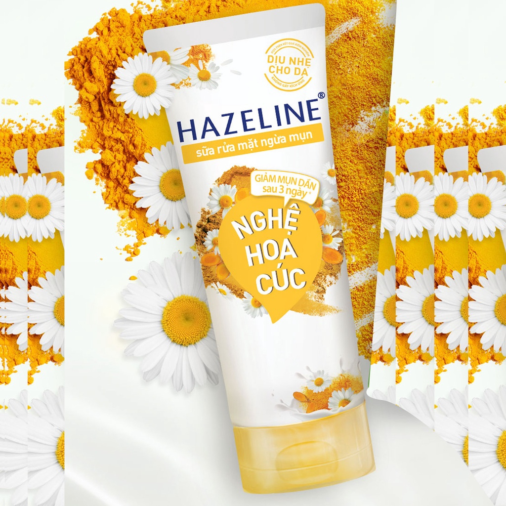 SỮA RỬA MẶT HAZELINE NGHỆ HOA CÚC 50G - 100G | Shopee Việt Nam